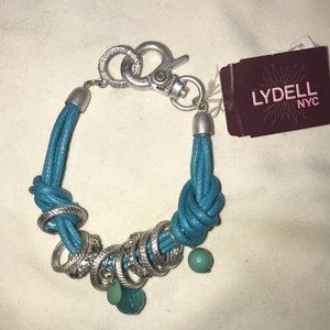 NWT Lydell NYC Turquoise Charm Bracelet